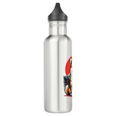 Akita Inu Dog Edelstahlflasche (Links)