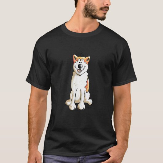 Akita Inu Dog I For Dog T-Shirt (Vorderseite)