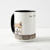Akita Inu Dog Tasse (Vorderseite Links)