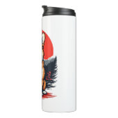 Akita Inu Dog Thermosbecher (Nach rechts gedreht)