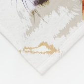 Akita Inu Fleecedecke (Ecke)