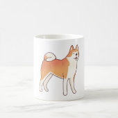 Akita inu Hund Magic Kaffeetasse (Mittel)