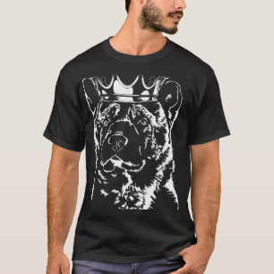 Akita Inu mit Kronenhund Akita Mama T-Shirt