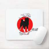 AKITA INU MOUSEPAD (Mit Mouse)