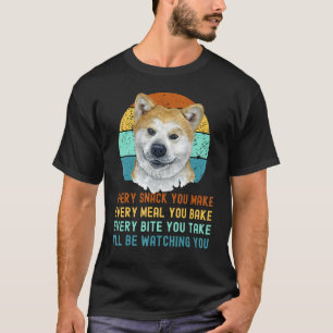 Akita Inu oder Kuma Inu Hund jeden Snack, den Sie  T-Shirt