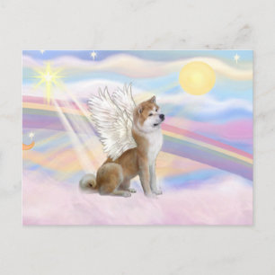 Akita Inu Postkarte