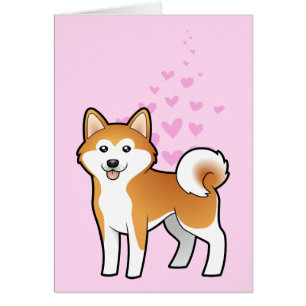 Akita Inu/Shiba Inu Liebe