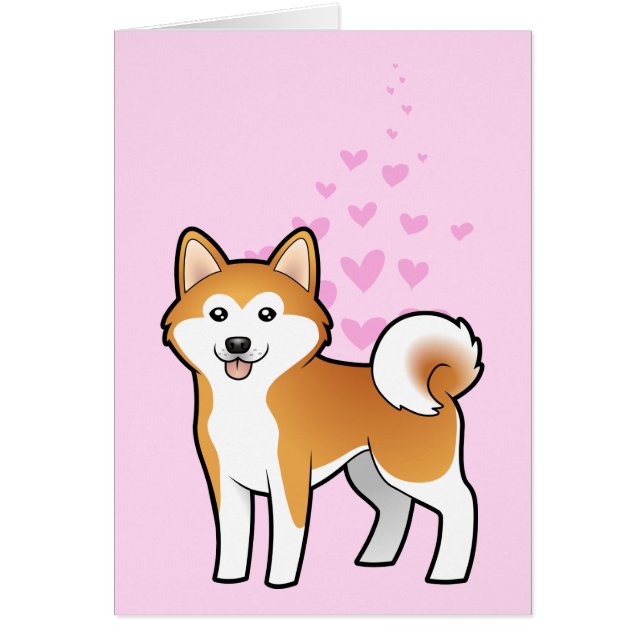 Akita Inu/Shiba Inu Liebe (Vorne)