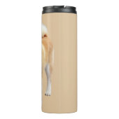 Akita Inu Thermosbecher (Rückseite)