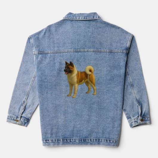Akita Jeansjacke (Rückseite)