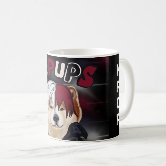 AKITA KAFFEETASSE (VorderseiteRechts)