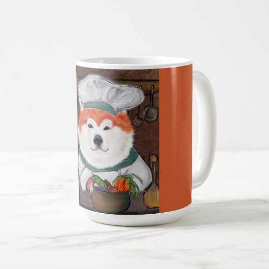 Akita Kaffeetasse (VorderseiteRechts)