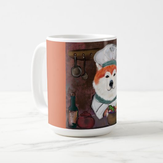 Akita Kaffeetasse (Vorderseite Links)