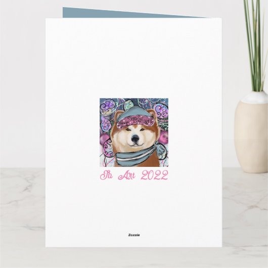 AKITA KARTE (Rückseite)