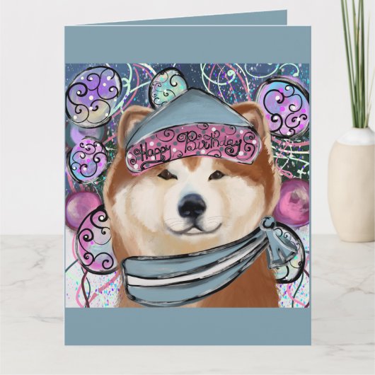 AKITA KARTE (Vorderseite)