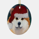 AKITA KERAMIK ORNAMENT (Rechts)