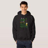 Akita küss mir, ich bin irisch oder Betrunken oder Hoodie (Vorne ganz)
