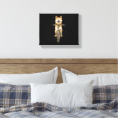 Akita  leinwanddruck (Insitu (Schlafzimmer))