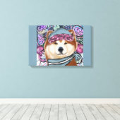 AKITA LEINWANDDRUCK (Insitu (Holzboden))