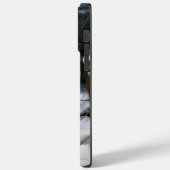 Akita Let It Schnee Weihnachten Case-Mate iPhone Hülle (Rückseite / Links)