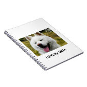 Akita Liebe Notizblock (Rechte Seite)