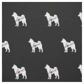 Akita-Liebe Stoff (Muster)