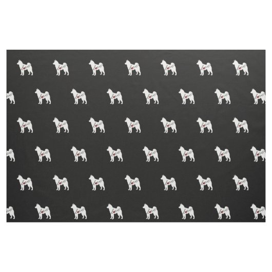 Akita-Liebe Stoff (Fat Quarter (45,7 x 55,9 cm))