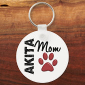 Akita Mama 2 Schlüsselanhänger (Vorderseite)