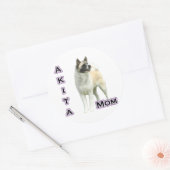 Akita Mama 4 - Aufkleber (Umschlag)