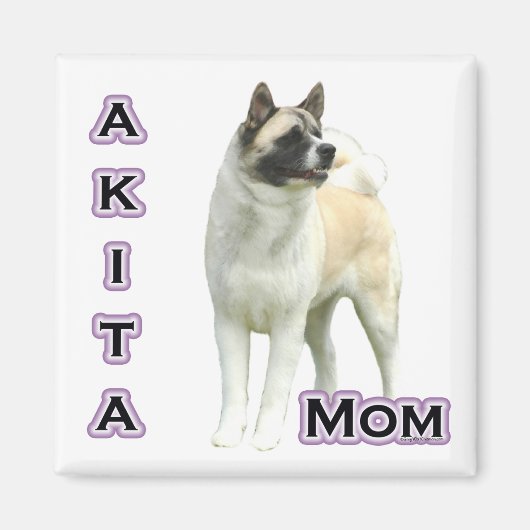 Akita Mama 4 - Magnet (Vorne)