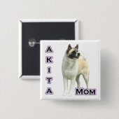 Akita Mama 4 - Schaltfläche Button (Vorne & Hinten)