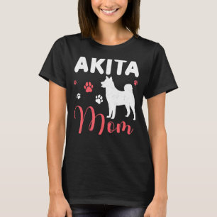 Akita Mama Hund Mama American Akita Inu T-Shirt