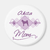 Akita Mama Magnet (Vorne)