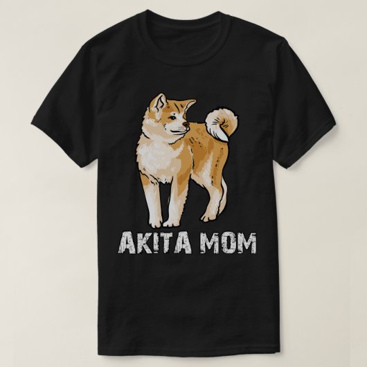 Akita Mama T-Shirt (Design vorne)