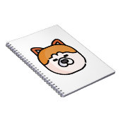 Akita Notizblock (Rechte Seite)