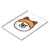 Akita Notizblock (Linke Seite)
