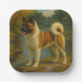 Akita Pappteller