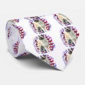 Akita Patriot Krawatte (Gerollt)