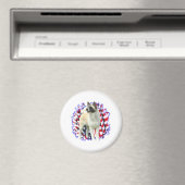 Akita Patriot Magnet (In Situ (Geschirrspüler))