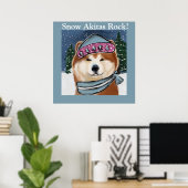 AKITA POSTER (Heimbüro)