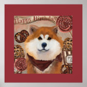 AKITA POSTER (Vorne)