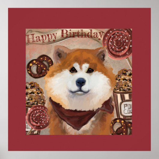 AKITA POSTER (Vorne)