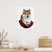 Akita Poster (Küche)