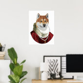 Akita Poster (Heimbüro)