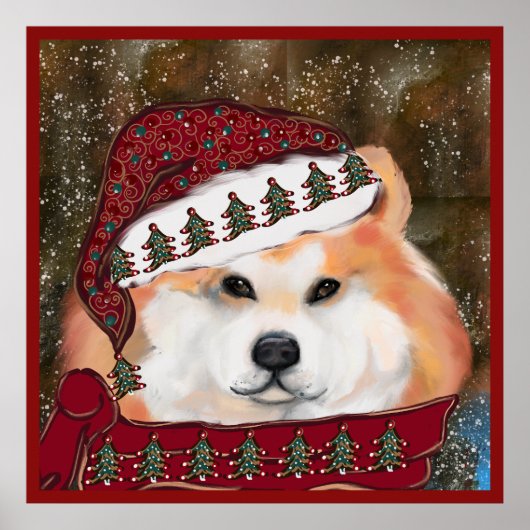 Akita Poster (Vorne)