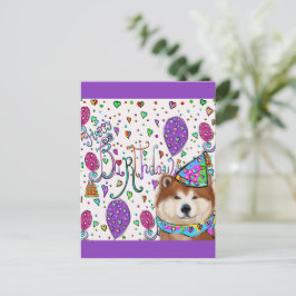 AKITA POSTKARTE