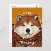 AKITA POSTKARTE (Vorne/Hinten)