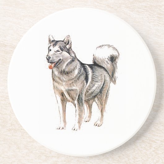 Akita Sandstone Untersetzer (Vorne)