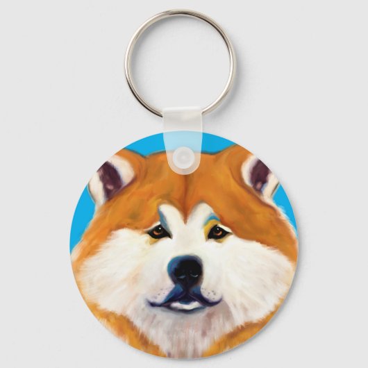 AKITA SCHLÜSSELANHÄNGER (Vorderseite)