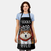 AKITA SCHÜRZE (Getragen)